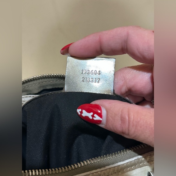 Gucci White and Silver Mini Boston Satchel - Picture 7 of 11